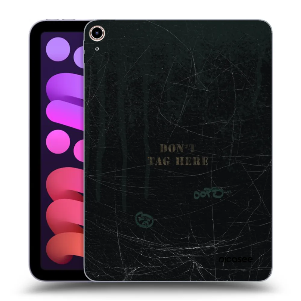 Picasee silikonska prozirna maskica za Apple iPad mini 2021 (6. gen) - DON´T TAG