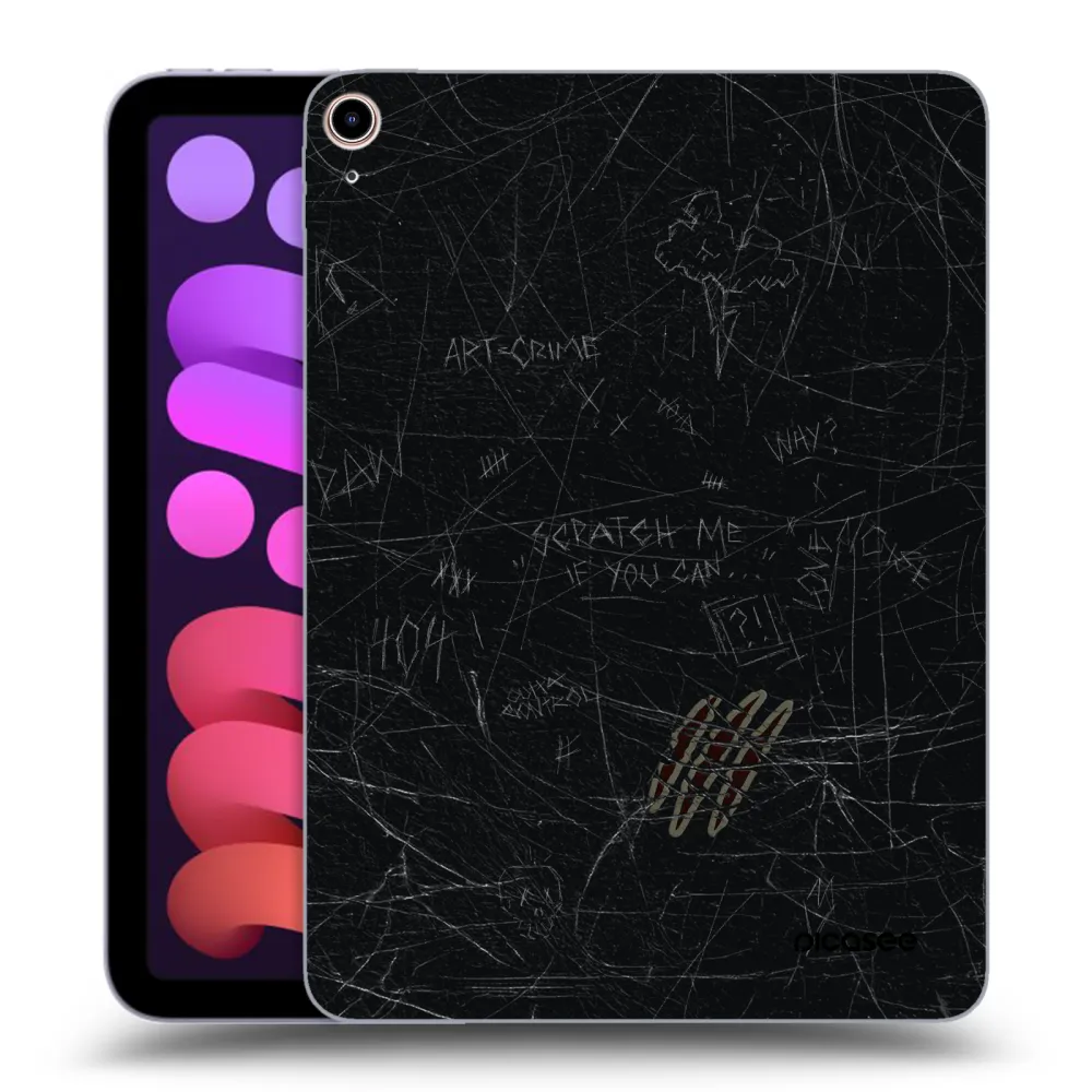 Picasee silikonska prozirna maskica za Apple iPad mini 2021 (6. gen) - SCRATCH