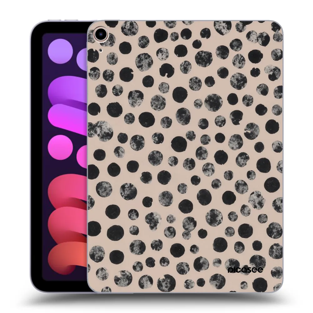Picasee silikonska prozirna maskica za Apple iPad mini 2021 (6. gen) - Dots