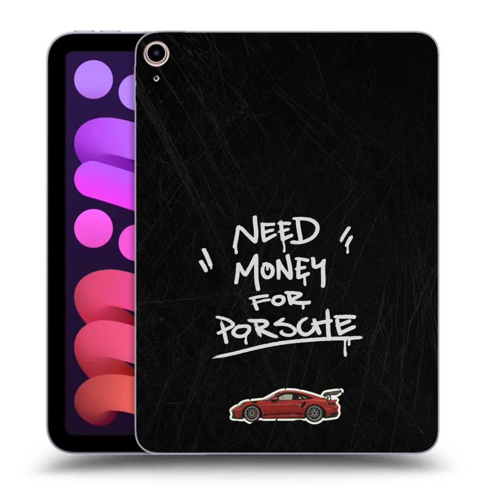 Picasee silikonska prozirna maskica za Apple iPad mini 2021 (6. gen) - Dark Racer