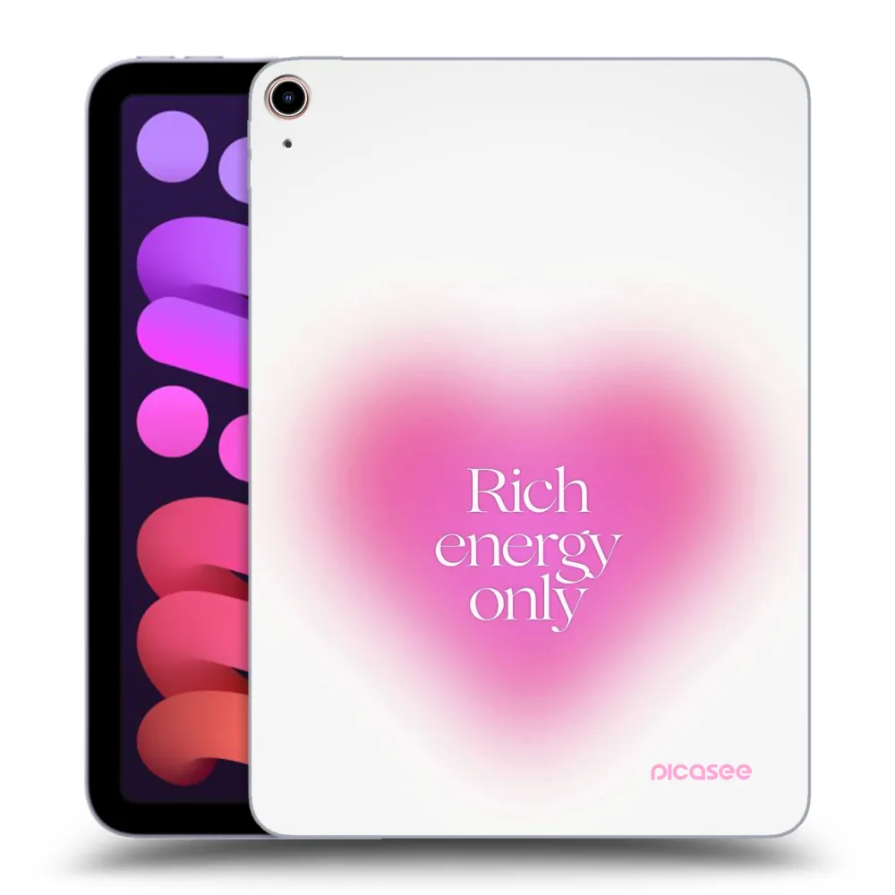Picasee silikonska prozirna maskica za Apple iPad mini 2021 (6. gen) - Rich Energy