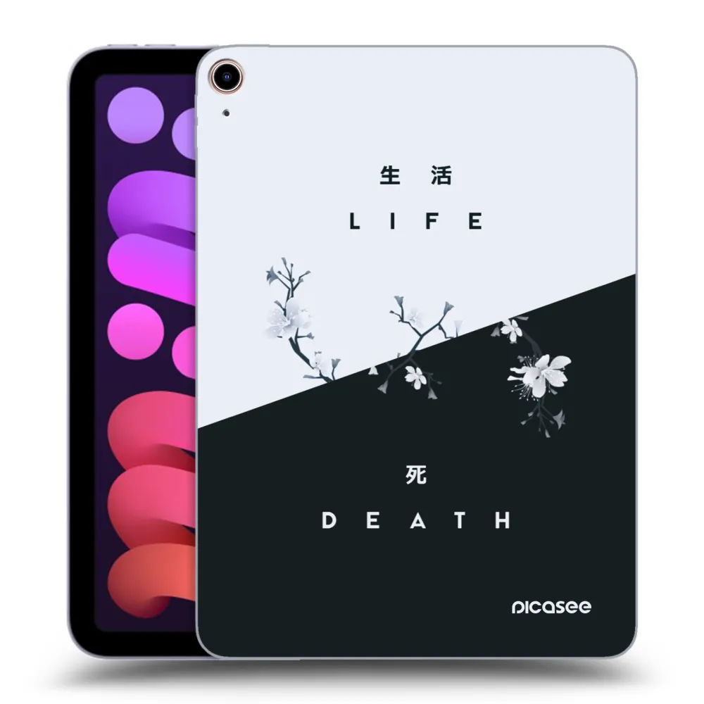Picasee silikonska prozirna maskica za Apple iPad mini 2021 (6. gen) - Life - Death