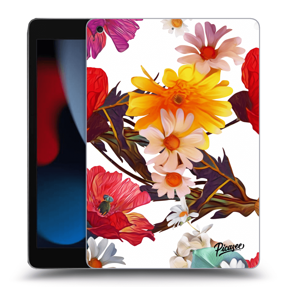 Picasee silikonska prozirna maskica za Apple iPad 10.2" 2021 (9. gen) - Meadow