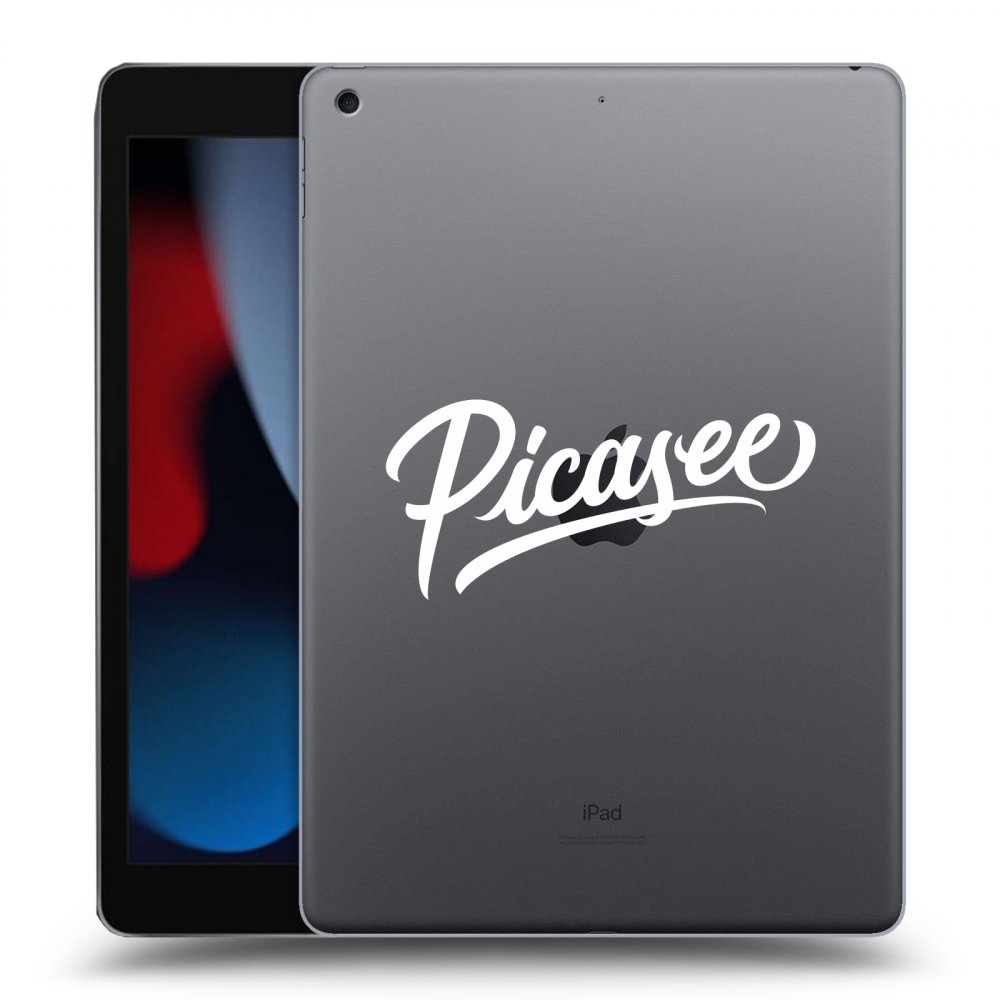 Picasee silikonska prozirna maskica za Apple iPad 10.2" 2021 (9. gen) - Picasee - White