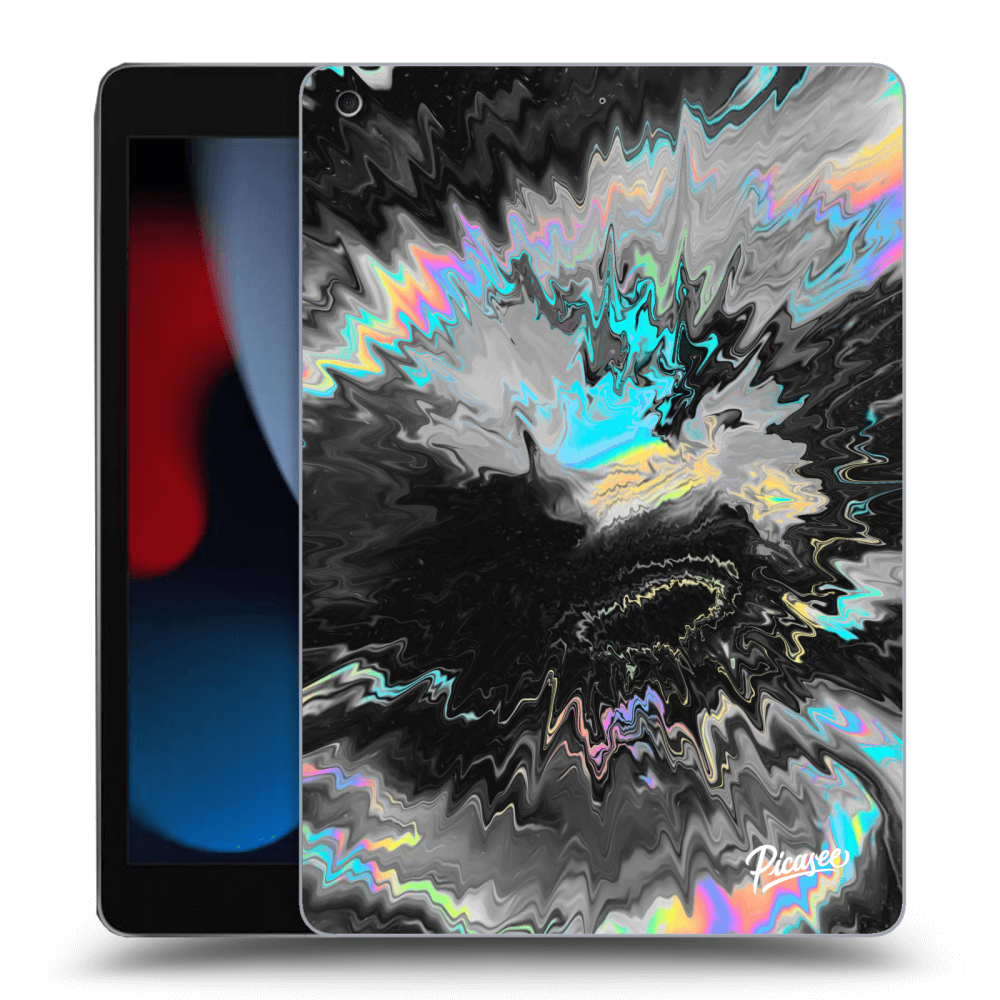 Picasee crna silikonska maskica za Apple iPad 10.2" 2021 (9. gen) - Magnetic
