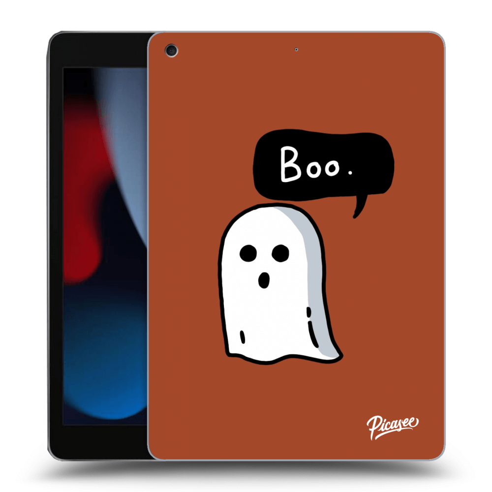 Picasee crna silikonska maskica za Apple iPad 10.2" 2021 (9. gen) - Boo