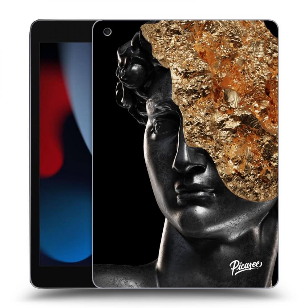 Picasee crna silikonska maskica za Apple iPad 10.2" 2021 (9. gen) - Holigger