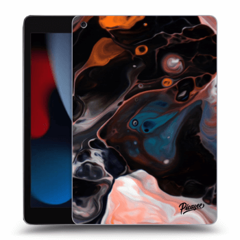 Picasee silikonska prozirna maskica za Apple iPad 10.2" 2021 (9. gen) - Cream