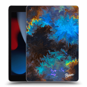 Picasee crna silikonska maskica za Apple iPad 10.2" 2021 (9. gen) - Space