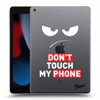 Maskica za Apple iPad 10.2" 2021 (9. gen) - Angry Eyes - Transparent