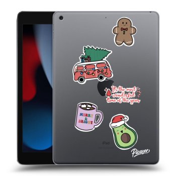 Maskica za Apple iPad 10.2" 2021 (9. gen) - Christmas Stickers