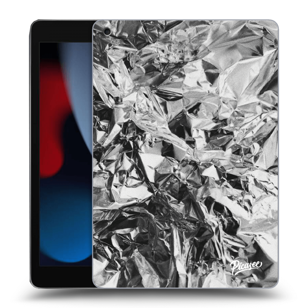 Picasee crna silikonska maskica za Apple iPad 10.2" 2021 (9. gen) - Chrome