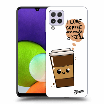 Maskica za Samsung Galaxy A22 A225F 4G - Cute coffee