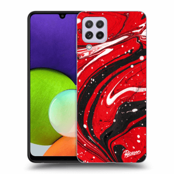 Maskica za Samsung Galaxy A22 A225F - Red black