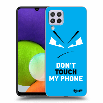 Maskica za Samsung Galaxy A22 A225F - Evil Eye - Blue