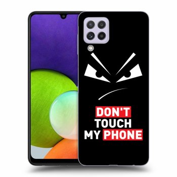 Maskica za Samsung Galaxy A22 A225F - Evil Eye - Transparent