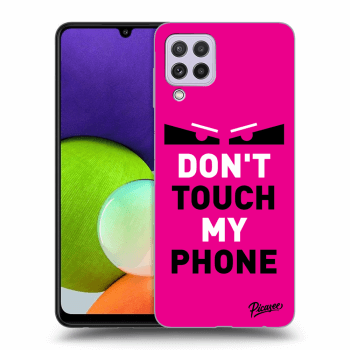 Maskica za Samsung Galaxy A22 A225F - Shadow Eye - Pink