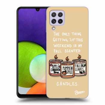 Maskica za Samsung Galaxy A22 A225F - Candles