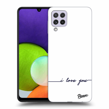 Maskica za Samsung Galaxy A22 A225F 4G - I love you