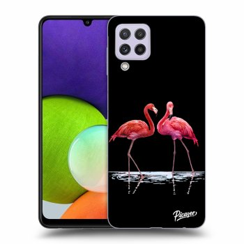 Maskica za Samsung Galaxy A22 A225F 4G - Flamingos couple