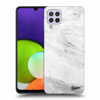 Maskica za Samsung Galaxy A22 A225F 4G - White marble