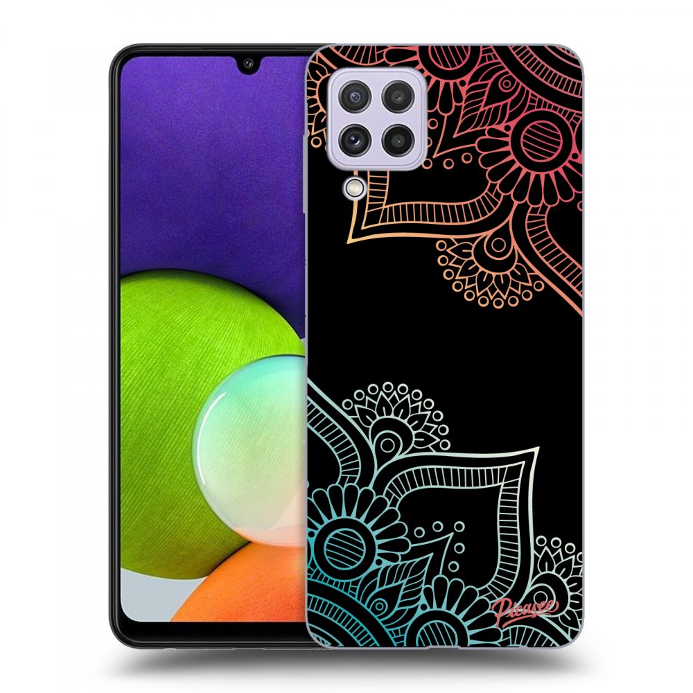 Picasee ULTIMATE CASE za Samsung Galaxy A22 A225F 4G - Flowers pattern