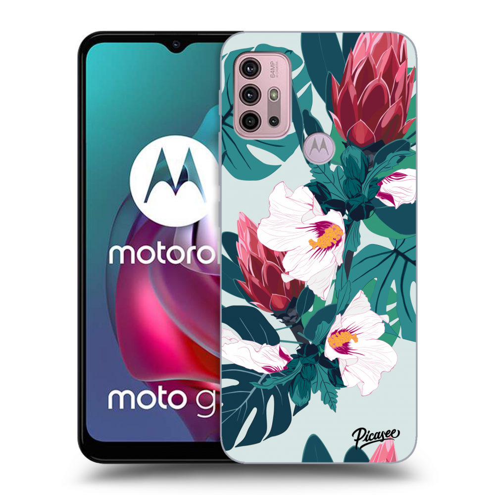 Picasee ULTIMATE CASE za Motorola Moto G30 - Rhododendron