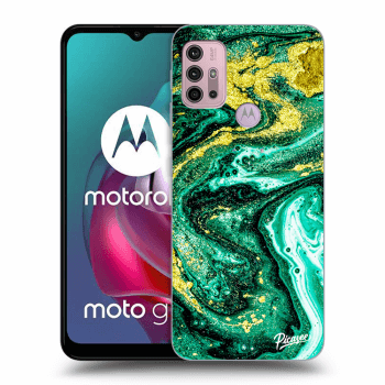 Maskica za Motorola Moto G30 - Green Gold