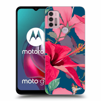 Maskica za Motorola Moto G30 - Hibiscus