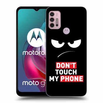 Maskica za Motorola Moto G30 - Angry Eyes - Transparent