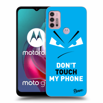 Maskica za Motorola Moto G30 - Evil Eye - Blue