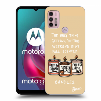Maskica za Motorola Moto G30 - Candles