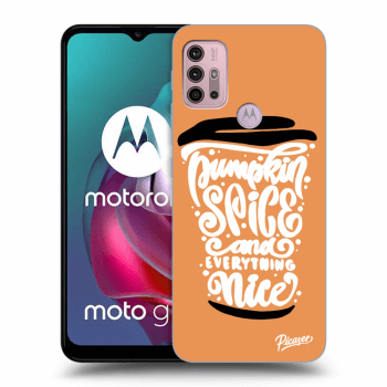Maskica za Motorola Moto G30 - Pumpkin coffee