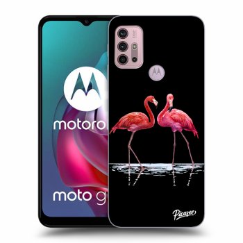 Maskica za Motorola Moto G30 - Flamingos couple