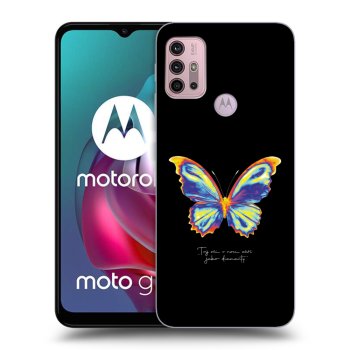 Maskica za Motorola Moto G30 - Diamanty Black