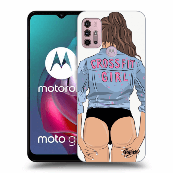 Maskica za Motorola Moto G30 - Crossfit girl - nickynellow