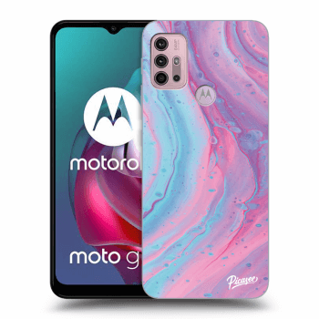 Maskica za Motorola Moto G30 - Pink liquid