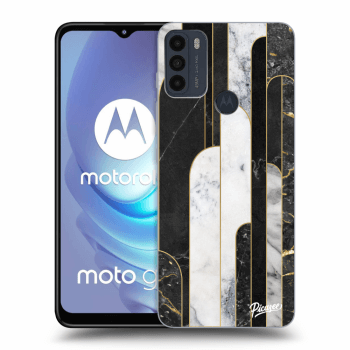 Maskica za Motorola Moto G50 - Black & White tile