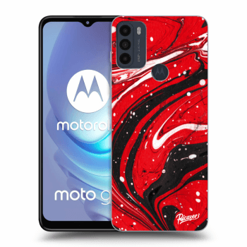 Maskica za Motorola Moto G50 - Red black