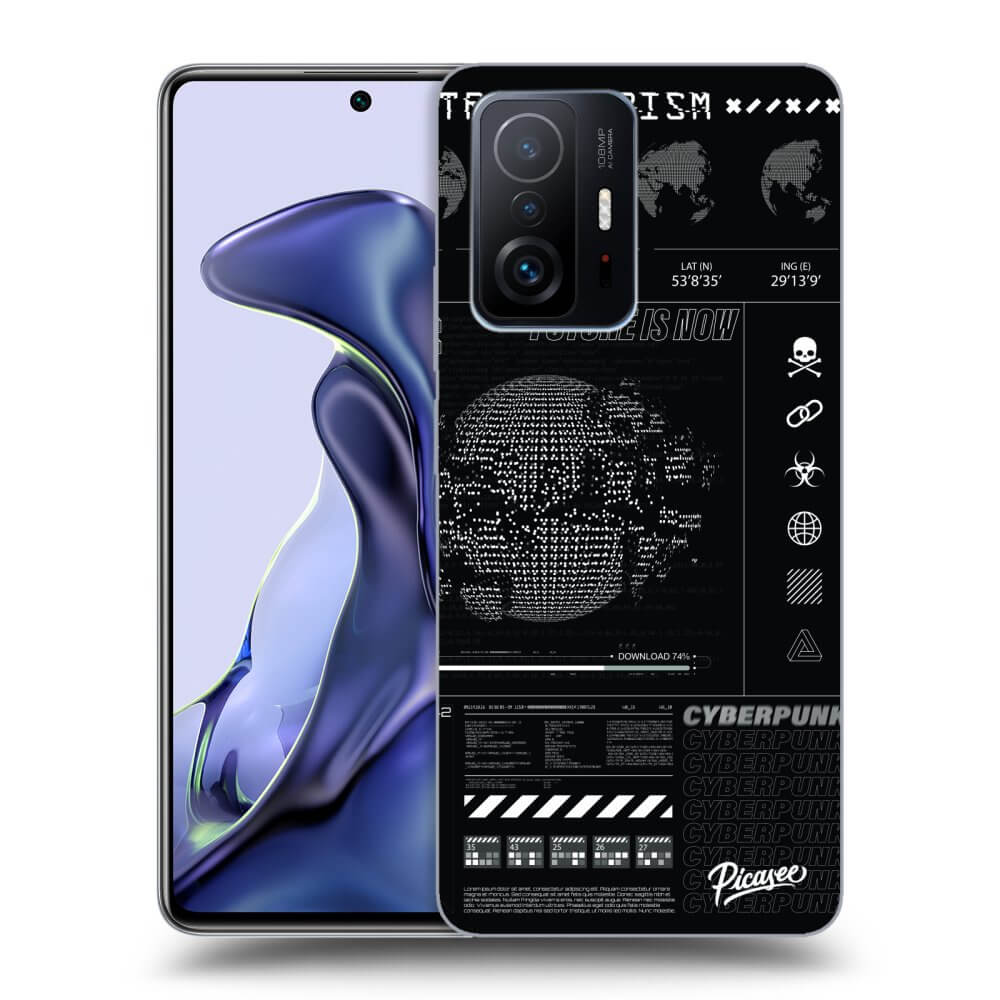Picasee crna silikonska maskica za Xiaomi 11T - FUTURE