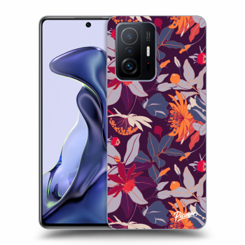 Maskica za Xiaomi 11T - Purple Leaf