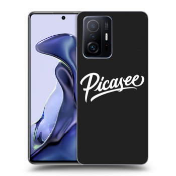 Picasee crna silikonska maskica za Xiaomi 11T - Picasee - White