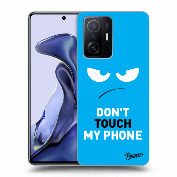 Maskica za Xiaomi 11T - Angry Eyes - Blue