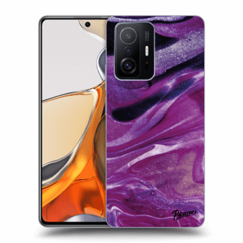 Maskica za Xiaomi 11T Pro - Purple glitter