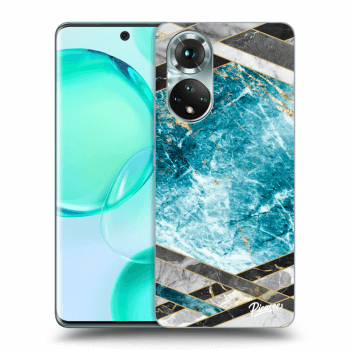 Maskica za Honor 50 5G - Blue geometry