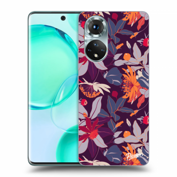 Maskica za Honor 50 5G - Purple Leaf