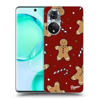 Picasee silikonska prozirna maskica za Honor 50 5G - Gingerbread 2