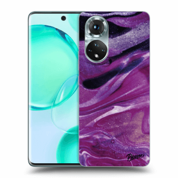 Maskica za Honor 50 5G - Purple glitter