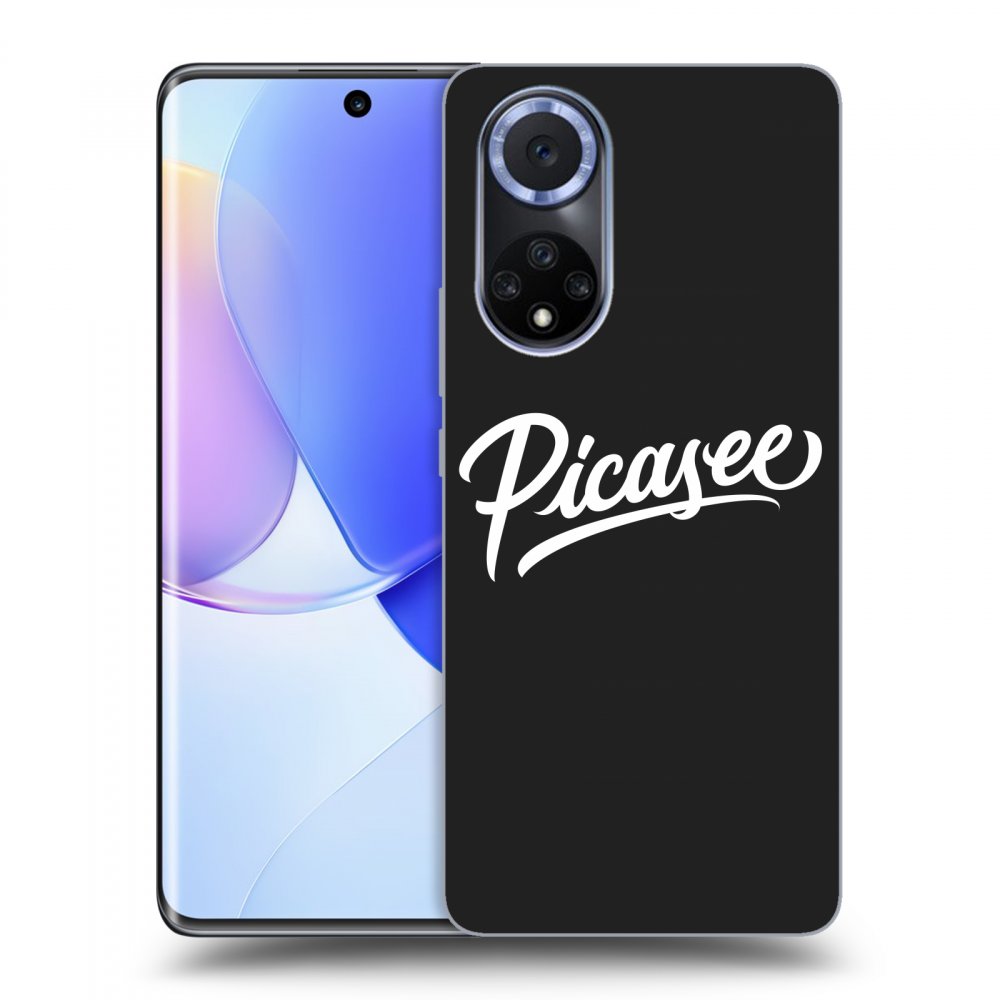 Picasee crna silikonska maskica za Huawei Nova 9 - Picasee - White