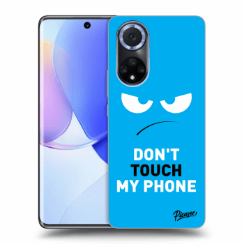 Maskica za Huawei Nova 9 - Angry Eyes - Blue